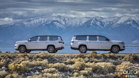 Les Jeep Wagoneer L 2023 et Grand Wagoneer L 2023